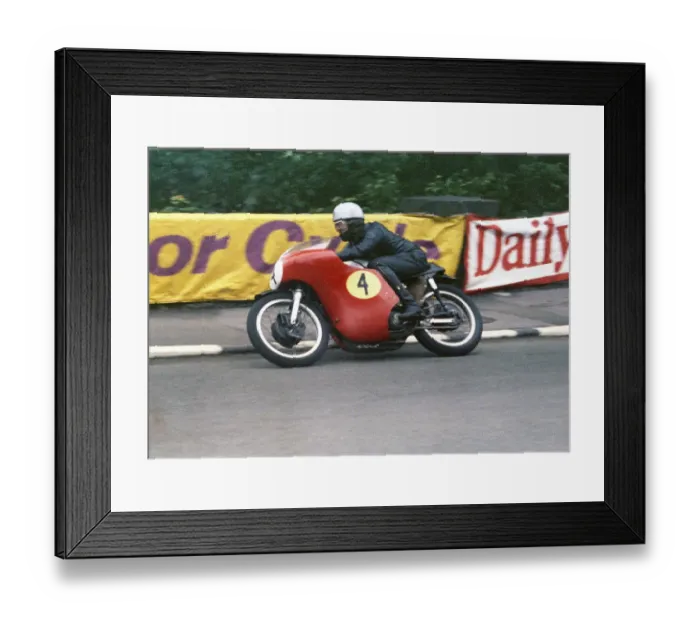 Framed Print : Jack Ahearn (Norton) 1965 Senior TT Framed Print : Jack Ahearn (Norton) 1965 Senior TT