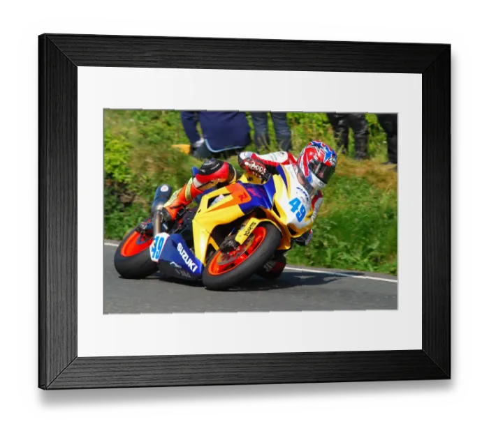 Framed Print : Thomas Montano (Honda) 2010 Supersport TT Framed Print : Thomas Montano (Honda) 2010 Supersport TT