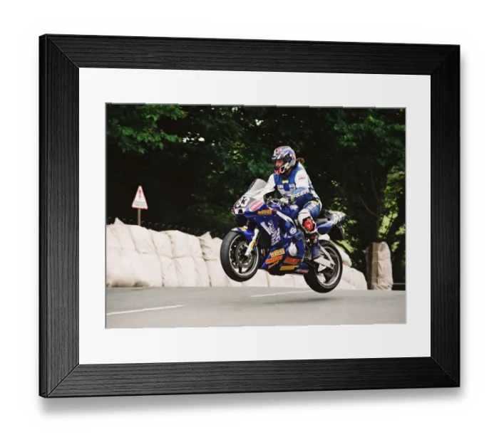Framed Print : Walter Cordoba (Honda) 2004 Production 600 TT Framed Print : Walter Cordoba (Honda) 2004 Production 600 TT