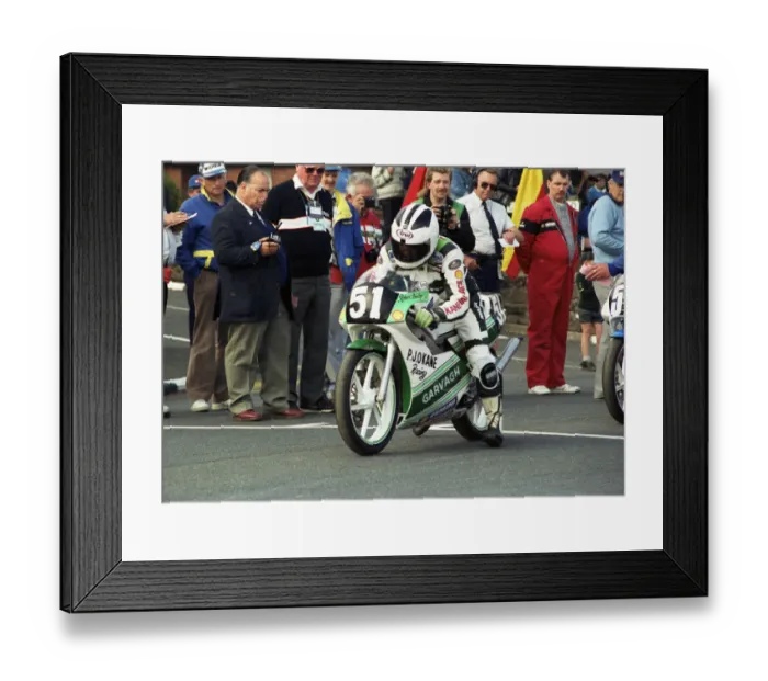 Framed Print : Robert Dunlop (Honda) 1990 Ultra Lightweight TT Framed Print : Robert Dunlop (Honda) 1990 Ultra Lightweight TT