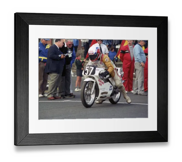 Framed Print : Alan Bud Jackson (Honda) 1990 Ultra Lightweight TT Framed Print : Alan Bud Jackson (Honda) 1990 Ultra Lightweight TT