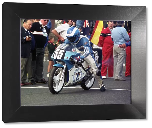 Ian Newton (Honda) 1990 Ultra Lightweight TT