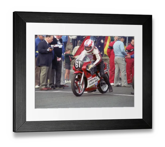 Framed Print : Mick Chatterton (Honda) 1990 Ultra Lightweight TT Framed Print : Mick Chatterton (Honda) 1990 Ultra Lightweight TT