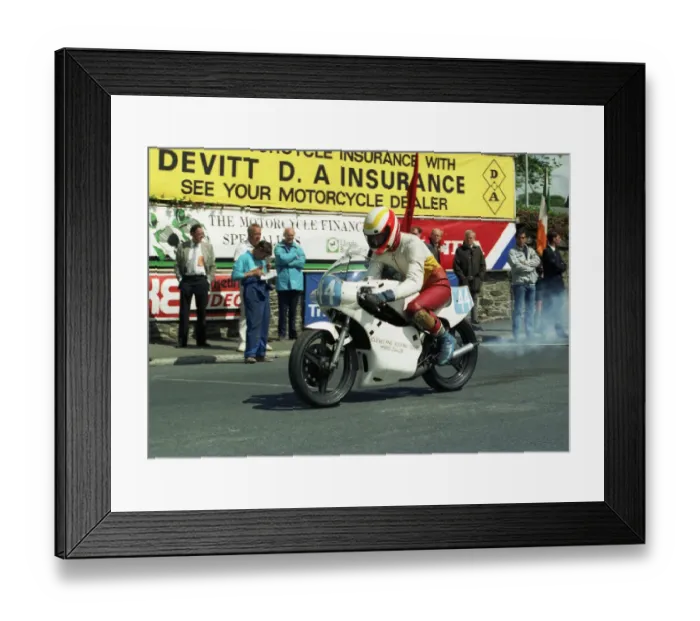 Framed Print : Marek Nofer (Yamaha) 1990 Junior TT Framed Print : Marek Nofer (Yamaha) 1990 Junior TT