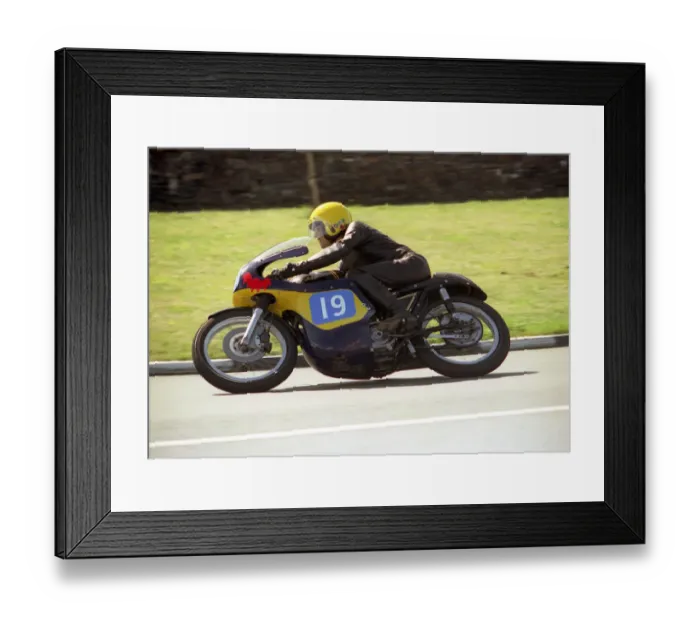 Framed Print : John Goodall (AJS) 1990 Junior Classic Manx Grand Prix Framed Print : John Goodall (AJS) 1990 Junior Classic Manx Grand Prix