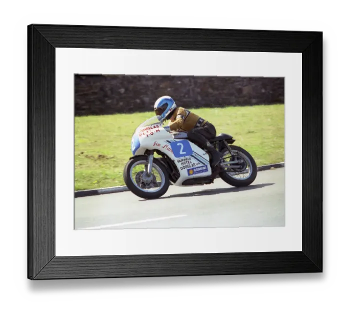 Framed Print : George Paterson (Norton) 1990 Junior Classic Manx Grand Prix Framed Print : George Paterson (Norton) 1990 Junior Classic Manx Grand Prix