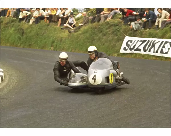 Siegfried Schauzu & Horst Schneider (BMW) 1970 750 Sidecar TT
