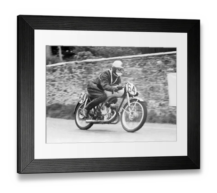Framed Print : Bob Penney (EMC Puch) 1952 Ultra Lightweight TT Framed Print : Bob Penney (EMC Puch) 1952 Ultra Lightweight TT