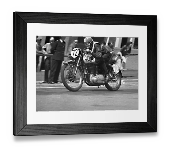 Framed Print : Frank Sheene (BSA) 1953 Junior Clubman TT Framed Print : Frank Sheene (BSA) 1953 Junior Clubman TT