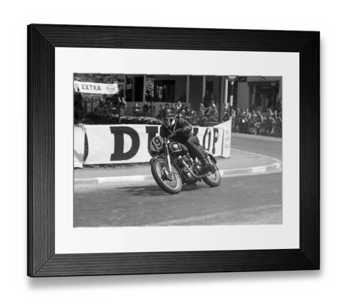 Framed Print : E C Little (Matchless) 1953 Senior Clubman TT Framed Print : E C Little (Matchless) 1953 Senior Clubman TT