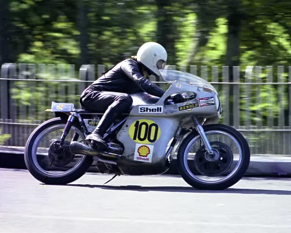 Dave Hughes (Arter Matchless) 1972 Senior Manx Grand Prix