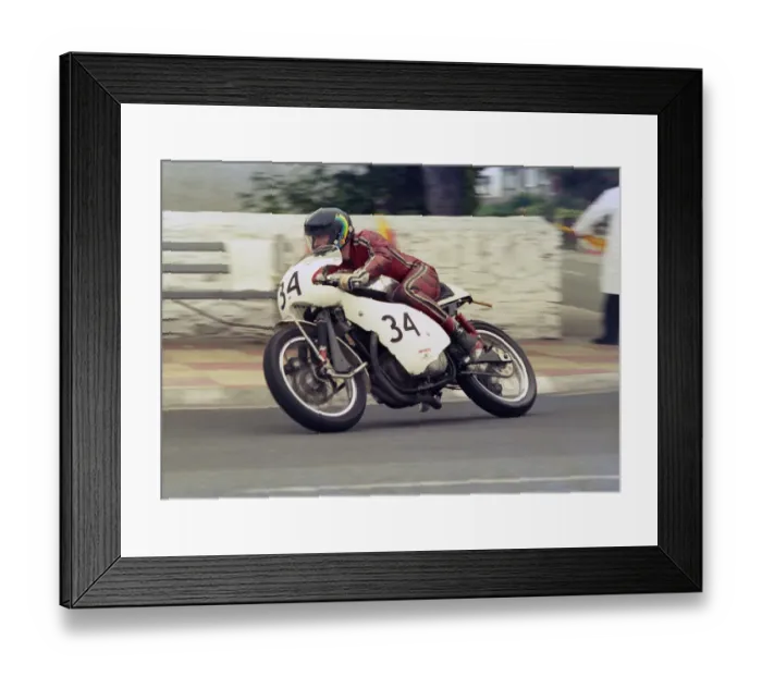 Framed Print : Chris Smith (BSA) 1987 Classic Manx Grand Prix Framed Print : Chris Smith (BSA) 1987 Classic Manx Grand Prix
