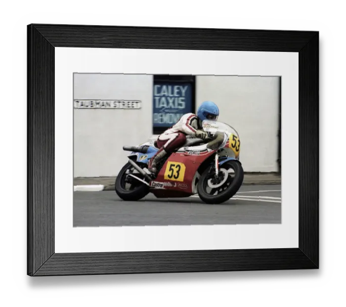 Framed Print : Gerhard Vogt (Suzuki) 1981 Senior TT Framed Print : Gerhard Vogt (Suzuki) 1981 Senior TT