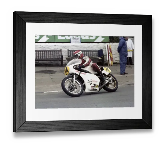 Framed Print : Peter Labuschagne (Yamaha) 1981 Senior TT