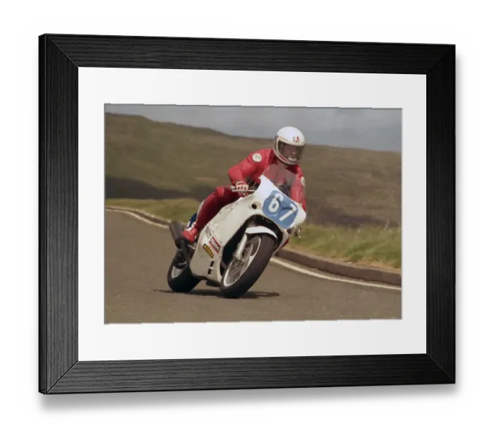 Framed Print : Nigel Rigg (Suzuki) 1988 Production B TT Framed Print : Nigel Rigg (Suzuki) 1988 Production B TT