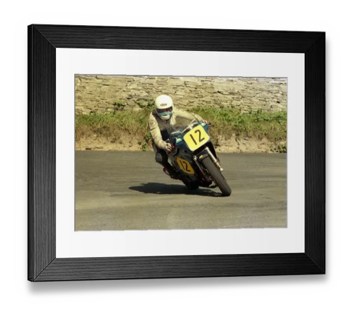 Framed Print : Brian Appleton (Suzuki) 1987 Senior Manx Grand Prix Framed Print : Brian Appleton (Suzuki) 1987 Senior Manx Grand Prix