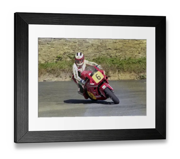 Framed Print : Stuart Marshall (Honda) 1987 Senior Manx Grand Prix Framed Print : Stuart Marshall (Honda) 1987 Senior Manx Grand Prix
