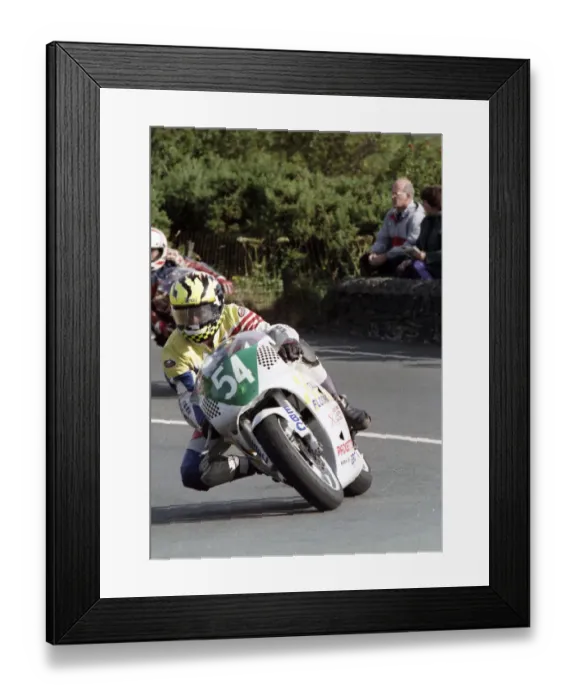 Framed Print : Emlyn Hughes (Talco Yamaha) 1994 Newcomers Manx Grand Prix Framed Print : Emlyn Hughes (Talco Yamaha) 1994 Newcomers Manx Grand Prix