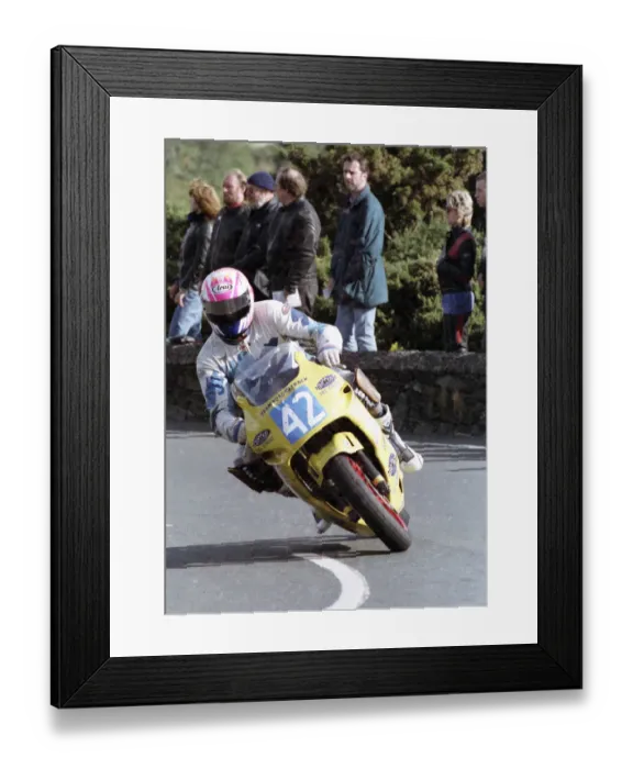 Framed Print : Jeff Henthorn (Honda) 1994 Newcomers Manx Grand Prix Framed Print : Jeff Henthorn (Honda) 1994 Newcomers Manx Grand Prix