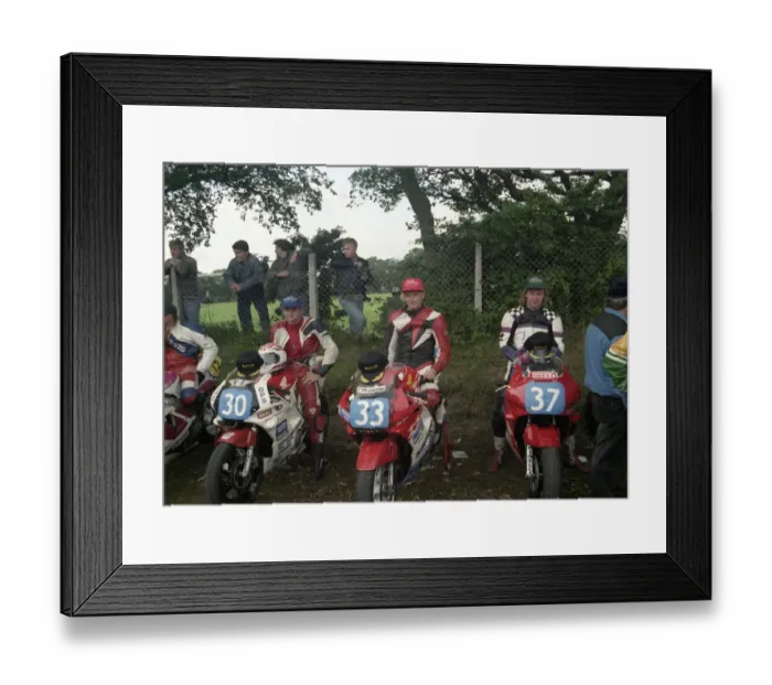 Framed Print : Junior winners 1994 Newcomers Manx Grand Prix Framed Print : Junior winners 1994 Newcomers Manx Grand Prix