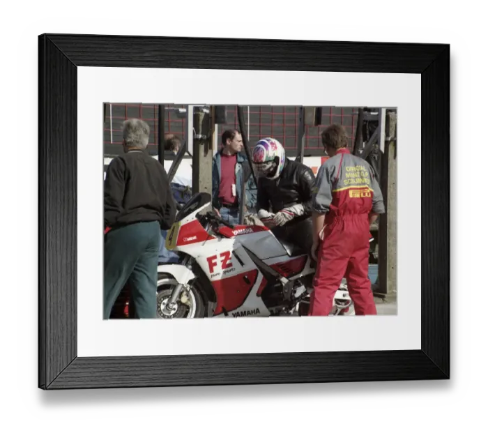 Framed Print : Keith Nicholls (Yamaha) 1994 Newcomers Manx Grand Prix Framed Print : Keith Nicholls (Yamaha) 1994 Newcomers Manx Grand Prix