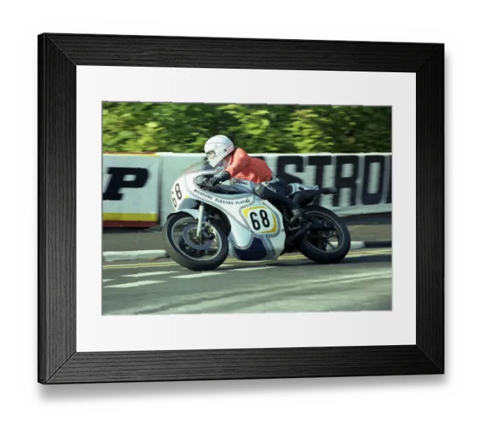 Framed Print : Brendan McKenna (Suzuki) 1978 Classic TT Framed Print : Brendan McKenna (Suzuki) 1978 Classic TT