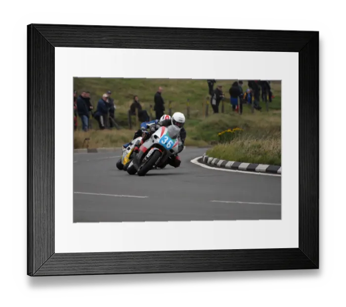 Framed Print : Brian Spooner (Yamaha) 2008 Junior Manx Grand Prix Framed Print : Brian Spooner (Yamaha) 2008 Junior Manx Grand Prix