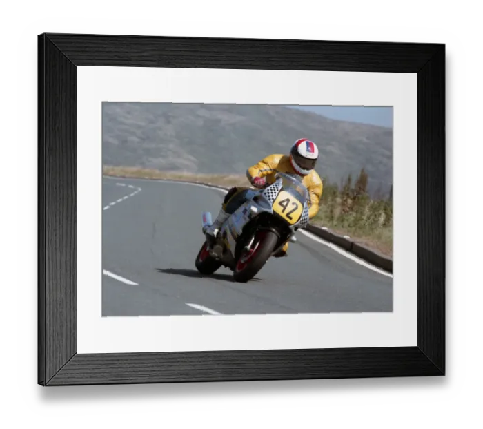 Framed Print : Nick Knight (Honda) 1994 Senior Manx Grand Prix Framed Print : Nick Knight (Honda) 1994 Senior Manx Grand Prix