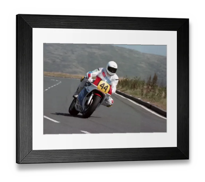 Framed Print : Paul Marks (Honda) 1994 Senior Manx Grand Prix Framed Print : Paul Marks (Honda) 1994 Senior Manx Grand Prix