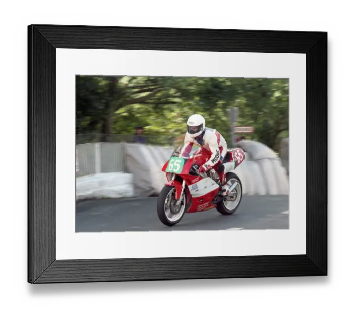 Framed Print : Pam Cannell (Honda) 1996 Newcomers Manx Grand Prix Framed Print : Pam Cannell (Honda) 1996 Newcomers Manx Grand Prix
