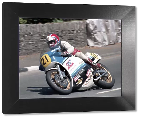 Andy McGladdery (Dealer Team Suzuki) 1985 Senior TT