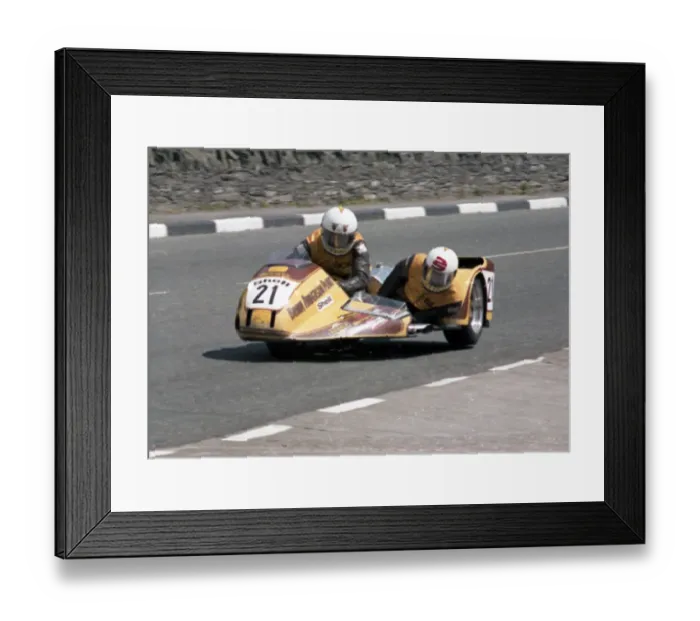 Framed Print : Dick Hawes & Bill Boldison (Anderson Yamaha) 1979 Sidecar TT Framed Print : Dick Hawes & Bill Boldison (Anderson Yamaha) 1979 Sidecar TT