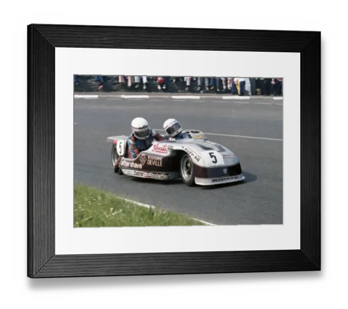 Framed Print : Rolf Biland & Kenny Williams (Yamaha) 1978 Sidecar TT Framed Print : Rolf Biland & Kenny Williams (Yamaha) 1978 Sidecar TT