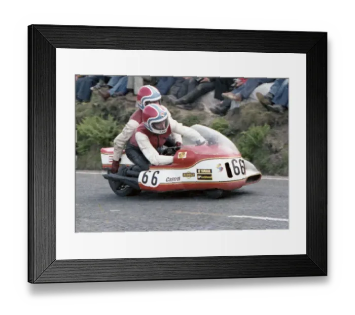Framed Print : William Moore & Tom Houston (Yamaha) 1978 Sidecar TT Framed Print : William Moore & Tom Houston (Yamaha) 1978 Sidecar TT