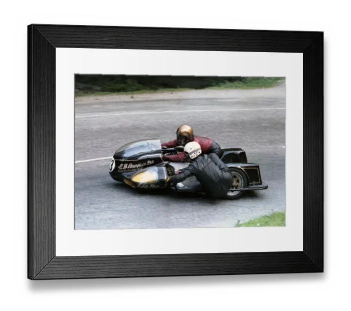 Framed Print : Keith Griffin & Malcolm Sharrocks (Suzuki) 1978 Sidecar TT Framed Print : Keith Griffin & Malcolm Sharrocks (Suzuki) 1978 Sidecar TT