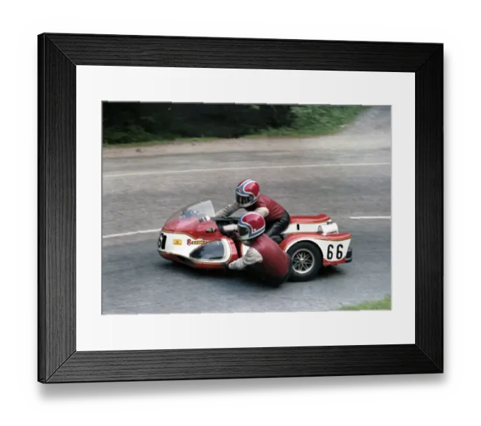 Framed Print : William Moore & Tom Houston (Yamaha) 1978 Sidecar TT Framed Print : William Moore & Tom Houston (Yamaha) 1978 Sidecar TT