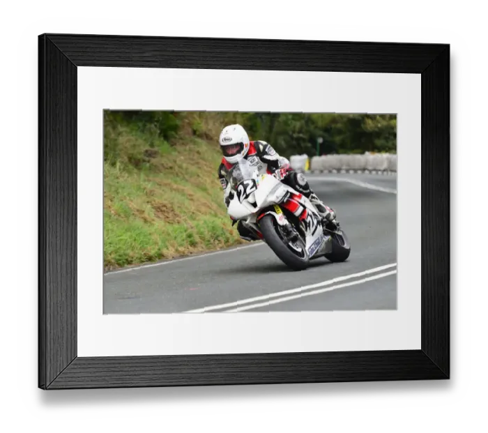 Framed Print : Dennis Booth (Yamaha) 2014 Junior Manx Grand Prix Framed Print : Dennis Booth (Yamaha) 2014 Junior Manx Grand Prix