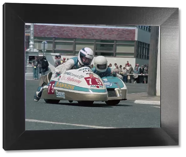Cliff Pritchard & Ken Morgan (Yamaha) 1986 Sidecar TT