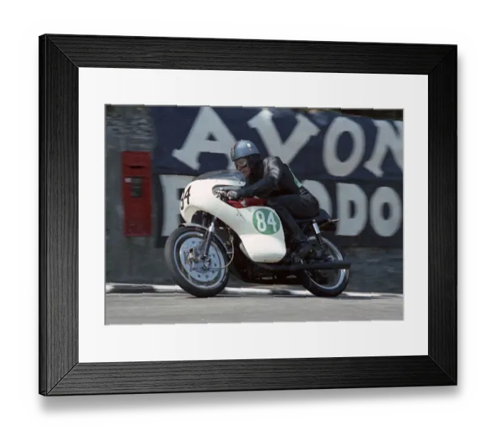 Framed Print : Gosta Jensen (Honda) 1967 Lightweight TT Framed Print : Gosta Jensen (Honda) 1967 Lightweight TT