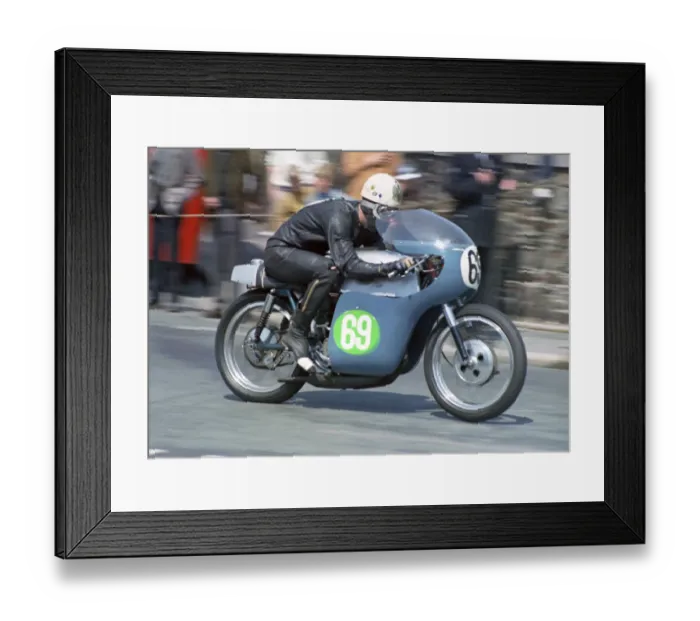 Framed Print : Roy Bisbey (Yamaha) 1969 Lightweight TT Framed Print : Roy Bisbey (Yamaha) 1969 Lightweight TT