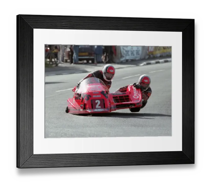 Framed Print : Eddy Wright & Peter Hill (Ireson Honda) 1993 Sidecar TT Framed Print : Eddy Wright & Peter Hill (Ireson Honda) 1993 Sidecar TT