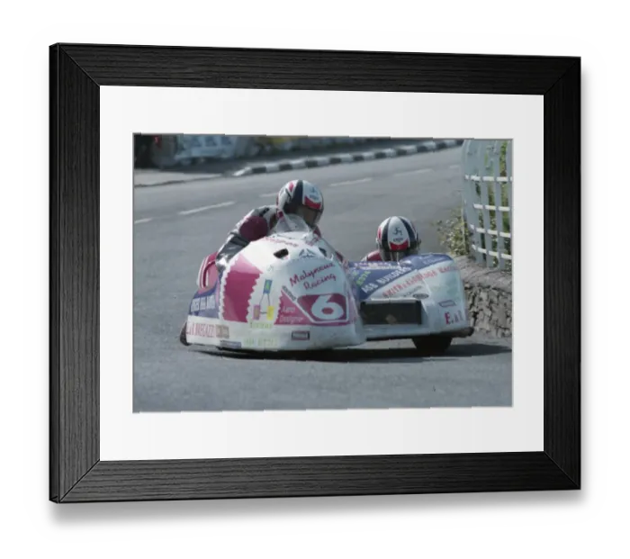 Framed Print : Dave Molyneux & Karl Ellison (Yamaha) 1993 Sidecar TT Framed Print : Dave Molyneux & Karl Ellison (Yamaha) 1993 Sidecar TT