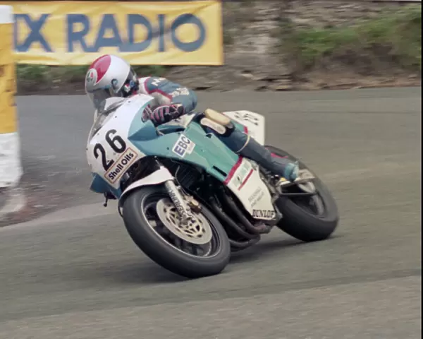 Des Barry (Yamaha) 1987 Formula One TT
