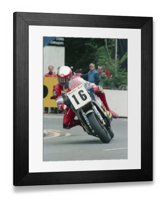 Framed Print : John Swingler (Suzuki) 1987 Formula One TT Framed Print : John Swingler (Suzuki) 1987 Formula One TT