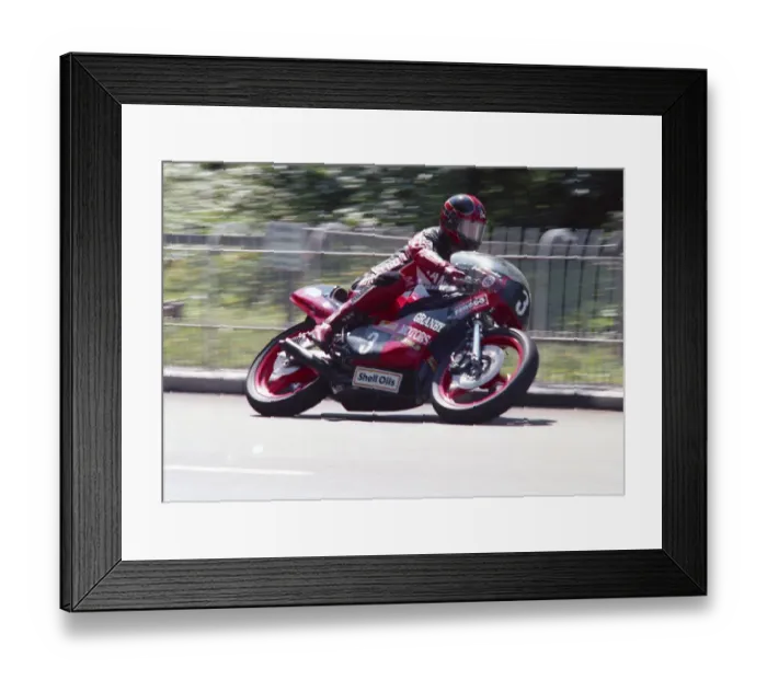 Framed Print : John Weeden (Yamaha) 1987 Formula Two TT Framed Print : John Weeden (Yamaha) 1987 Formula Two TT