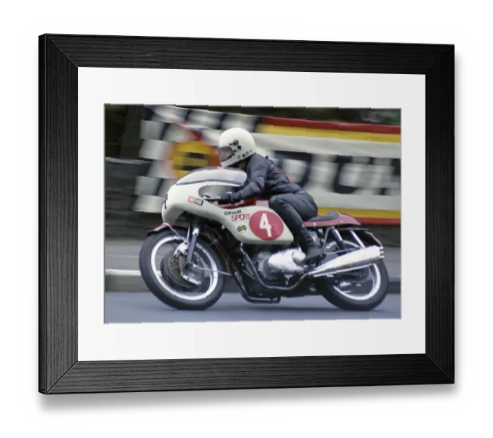 Framed Print : Alistair Copland (Triumph) 1973 Production TT Framed Print : Alistair Copland (Triumph) 1973 Production TT