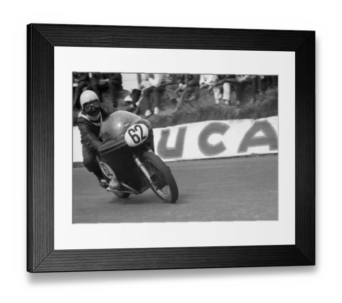 Framed Print : Hans Otto Butenuth (BMW) 1964 Senior TT Framed Print : Hans Otto Butenuth (BMW) 1964 Senior TT