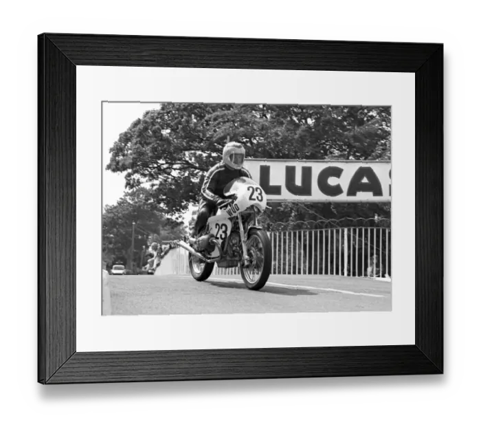 Framed Print : Hans Otto Butenuth (BMW) 1975 Classic TT Framed Print : Hans Otto Butenuth (BMW) 1975 Classic TT