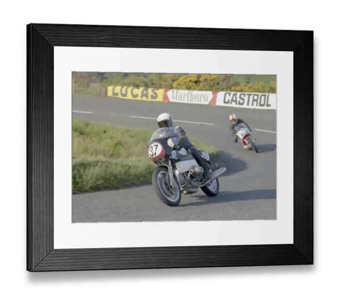 Framed Print : Hans Otto Butenuth (BMW) 1974 Formula 750 TT Framed Print : Hans Otto Butenuth (BMW) 1974 Formula 750 TT