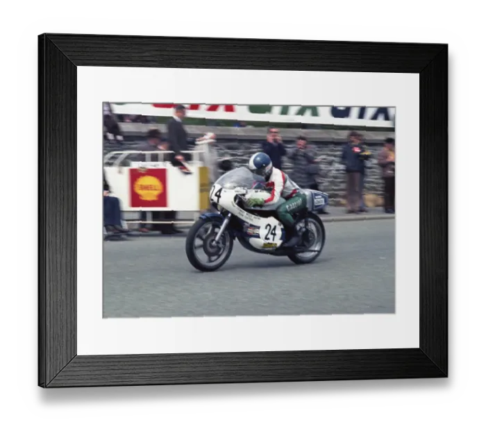 Framed Print : Paul Cott (Yamaha) 1974 Formula 750 TT Framed Print : Paul Cott (Yamaha) 1974 Formula 750 TT
